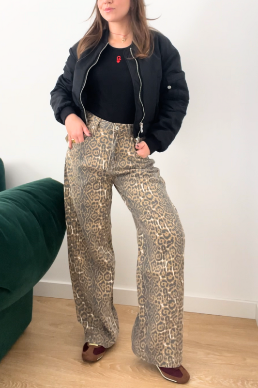 Cheetah Print Pant