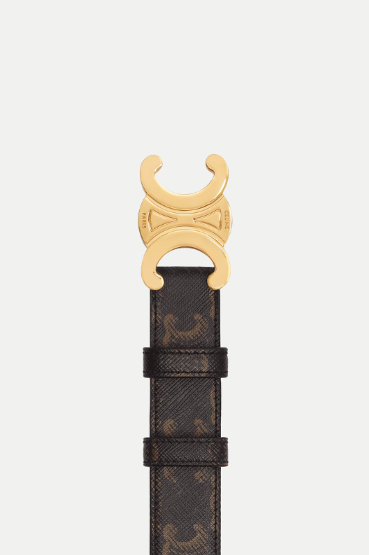 Celine 25MM Triomphe Belt Canva