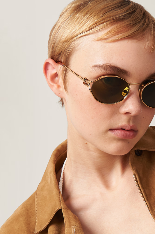 Miu Miu Sunglasses Coffee