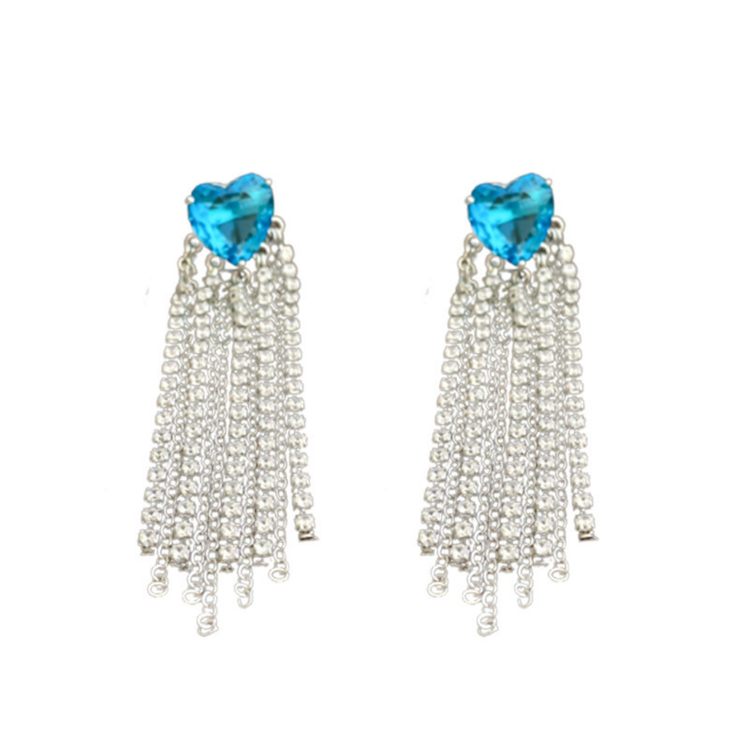 Zarcillos Heart Cascade