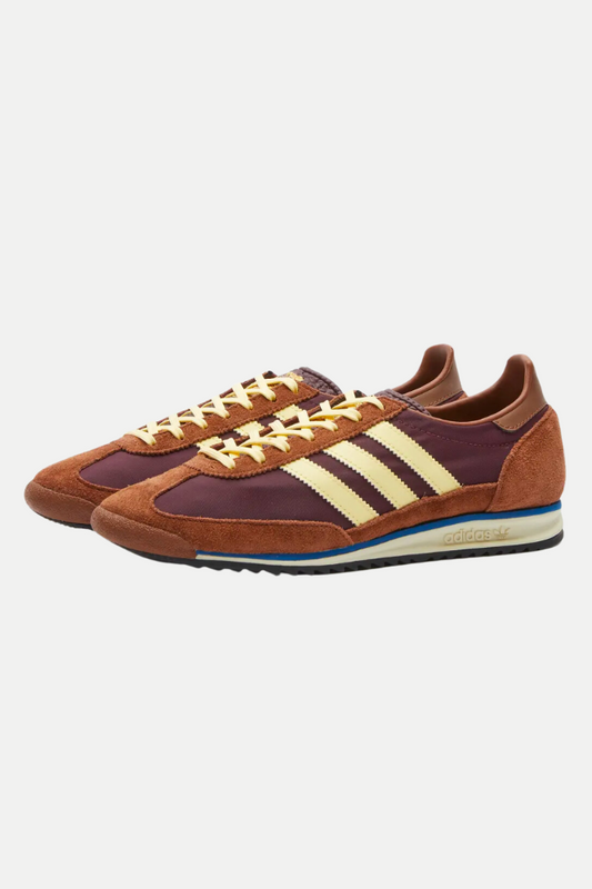 Adidas SL 72 Burgundy and Yellow