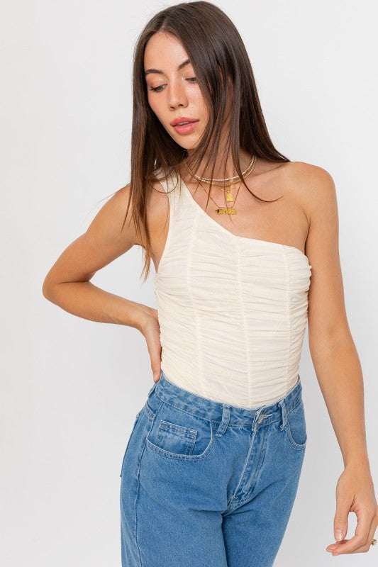 Basic Draped Bodysuit