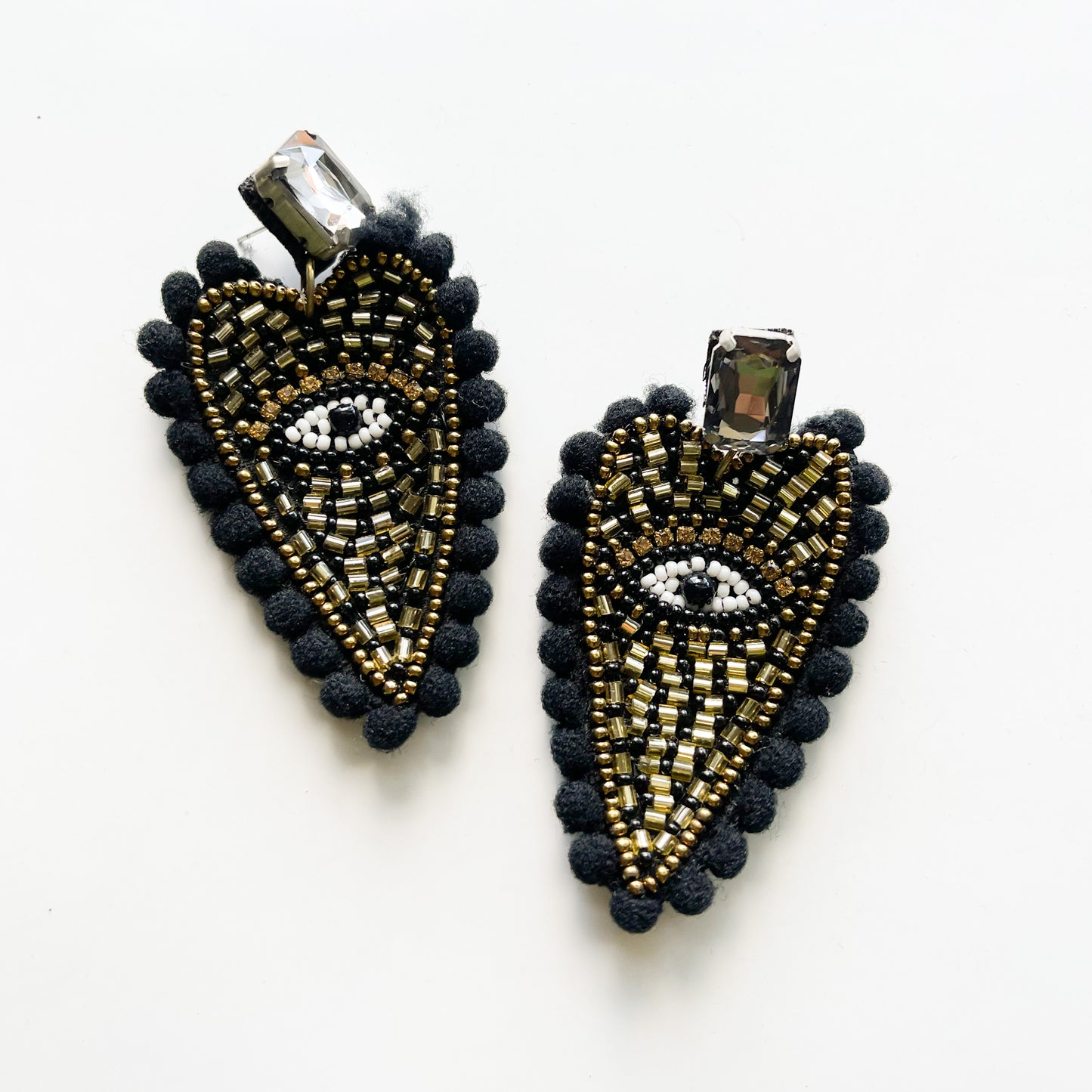 Zarcillo Black Heart