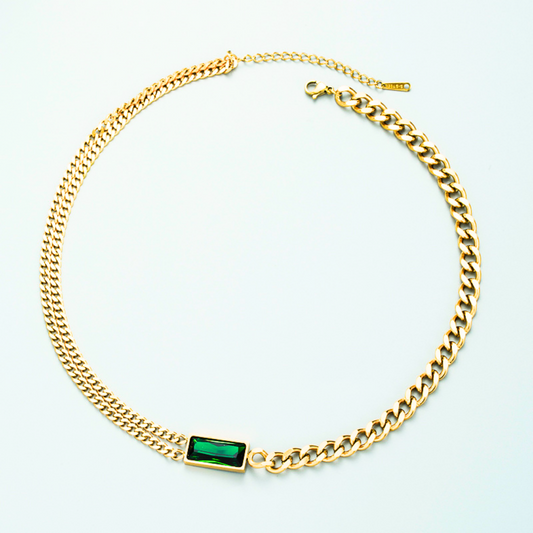 Emerald Collection Chain Necklace