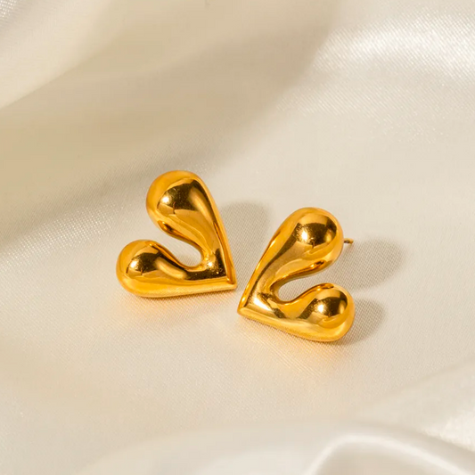 Golden Asymmetric Hearts