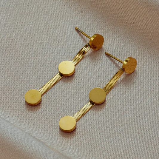 Zarcillos Golden Dot