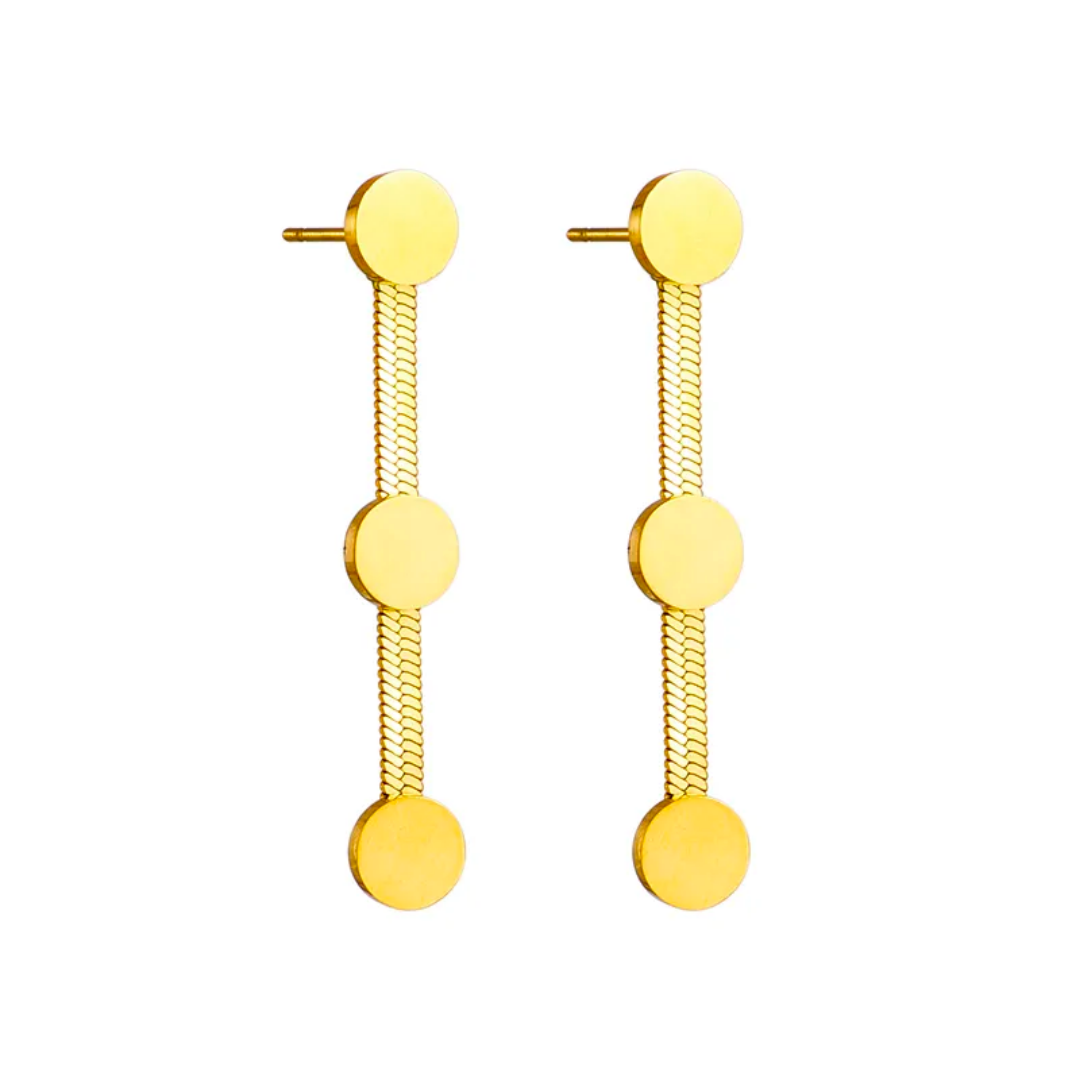 Zarcillos Golden Dot