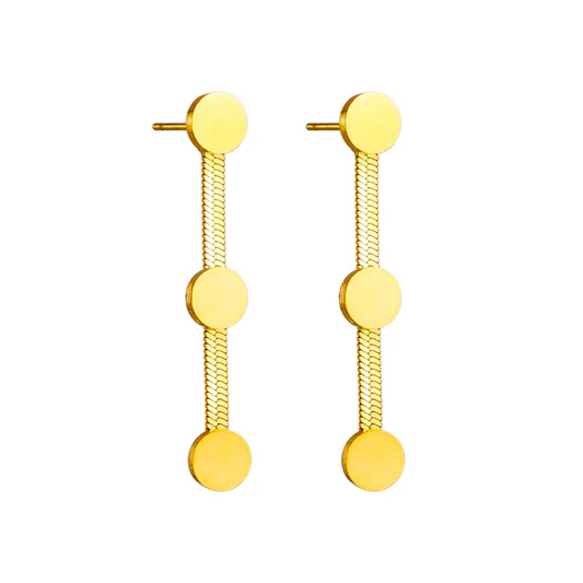 Zarcillos Golden Dot