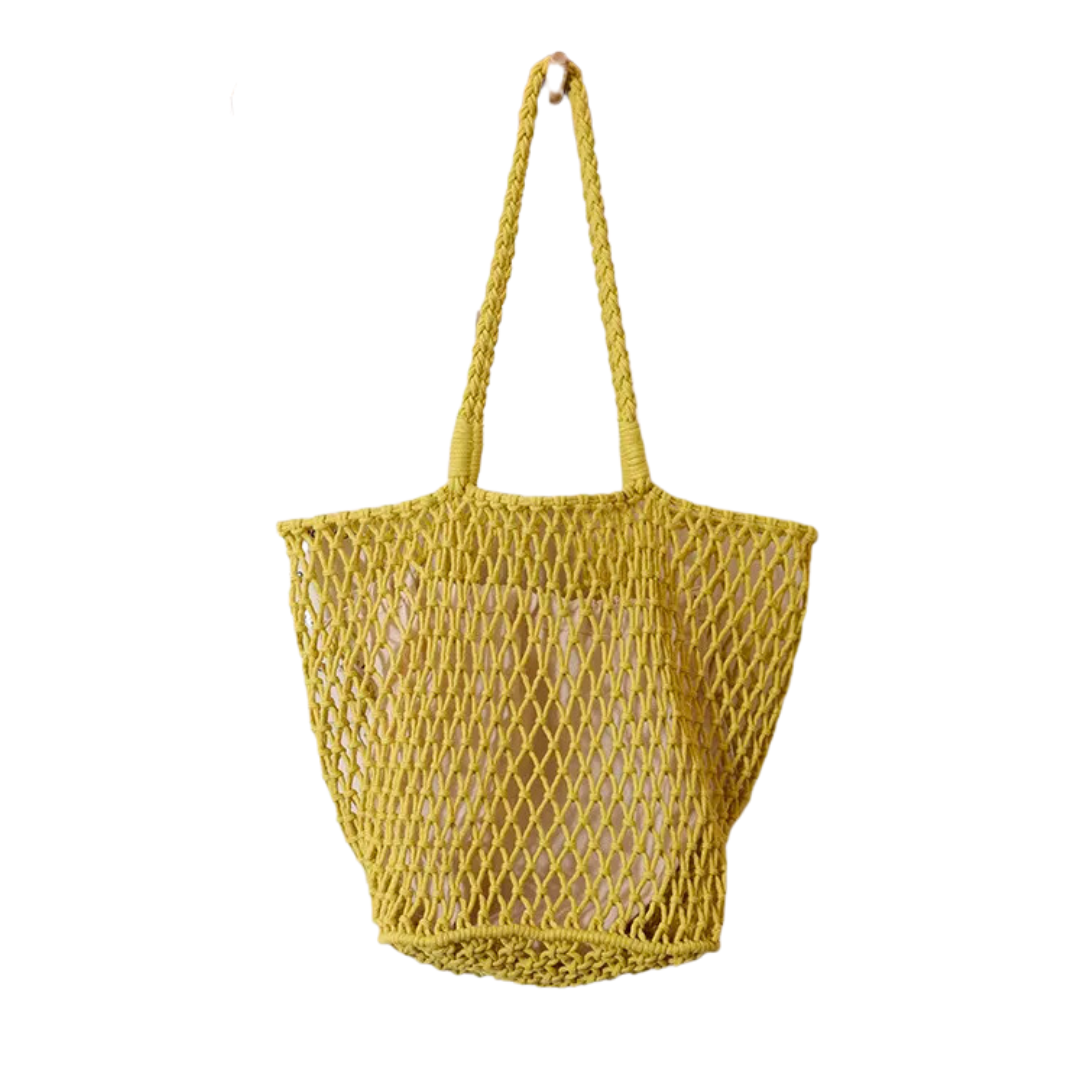 Beach Yellow Tote