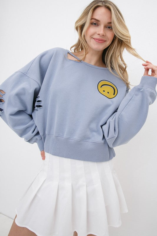 Comfy Smiley Sweater