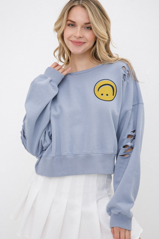 Comfy Smiley Sweater
